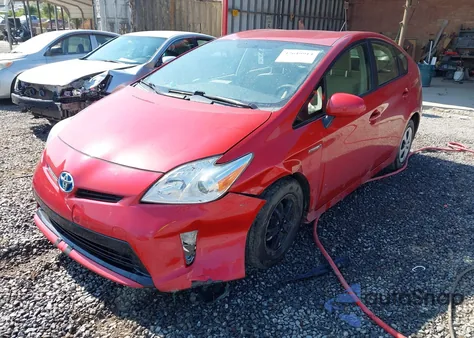 2013 Toyota Prius Two from USA, damaged, VIN JTDKN3DU6D1727281